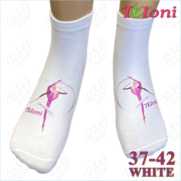 Socken Tuloni mod. Long-Tail 37-42 col. White Art. THS1101-W-37